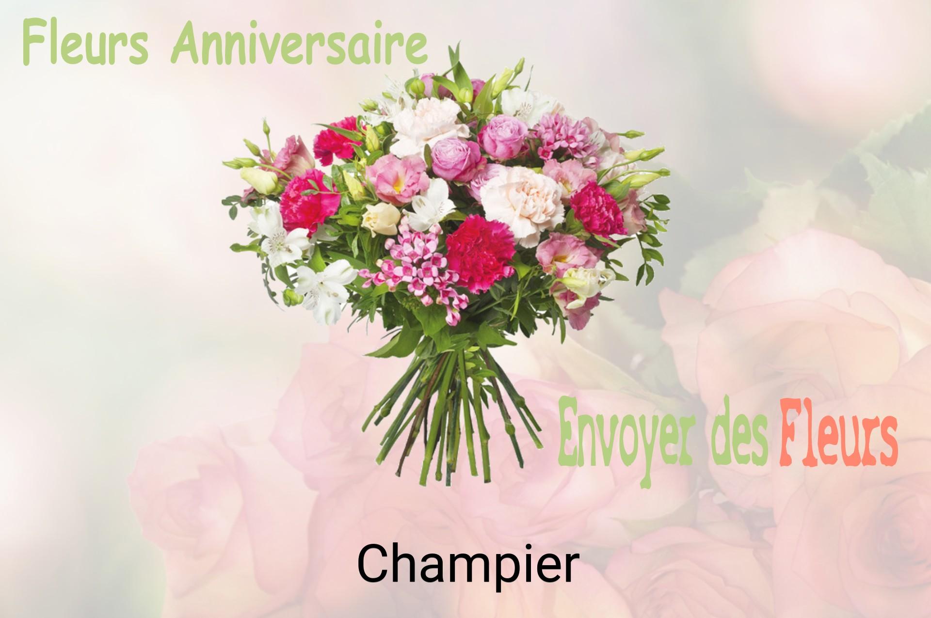 Bouquet de fleurs d’anniversaire livré à Champier